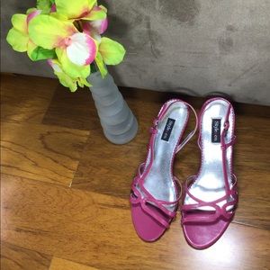 Style & Co Pink Strappy Sandals